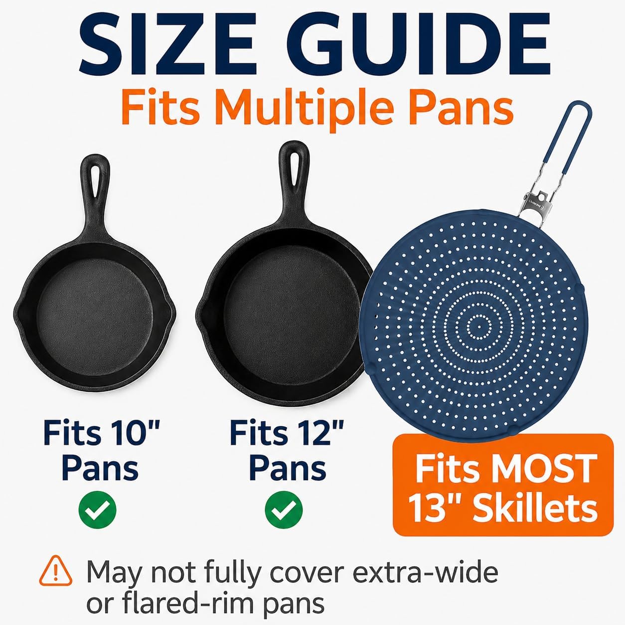 Silicone Splatter Screen for Frying Pan