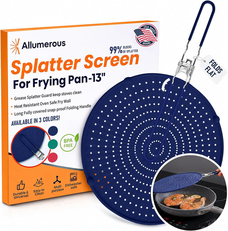 Silicone Splatter Screen for Frying Pan